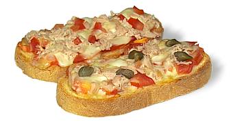 Bruschetta con tonno