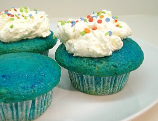 Schlumpf- Muffin